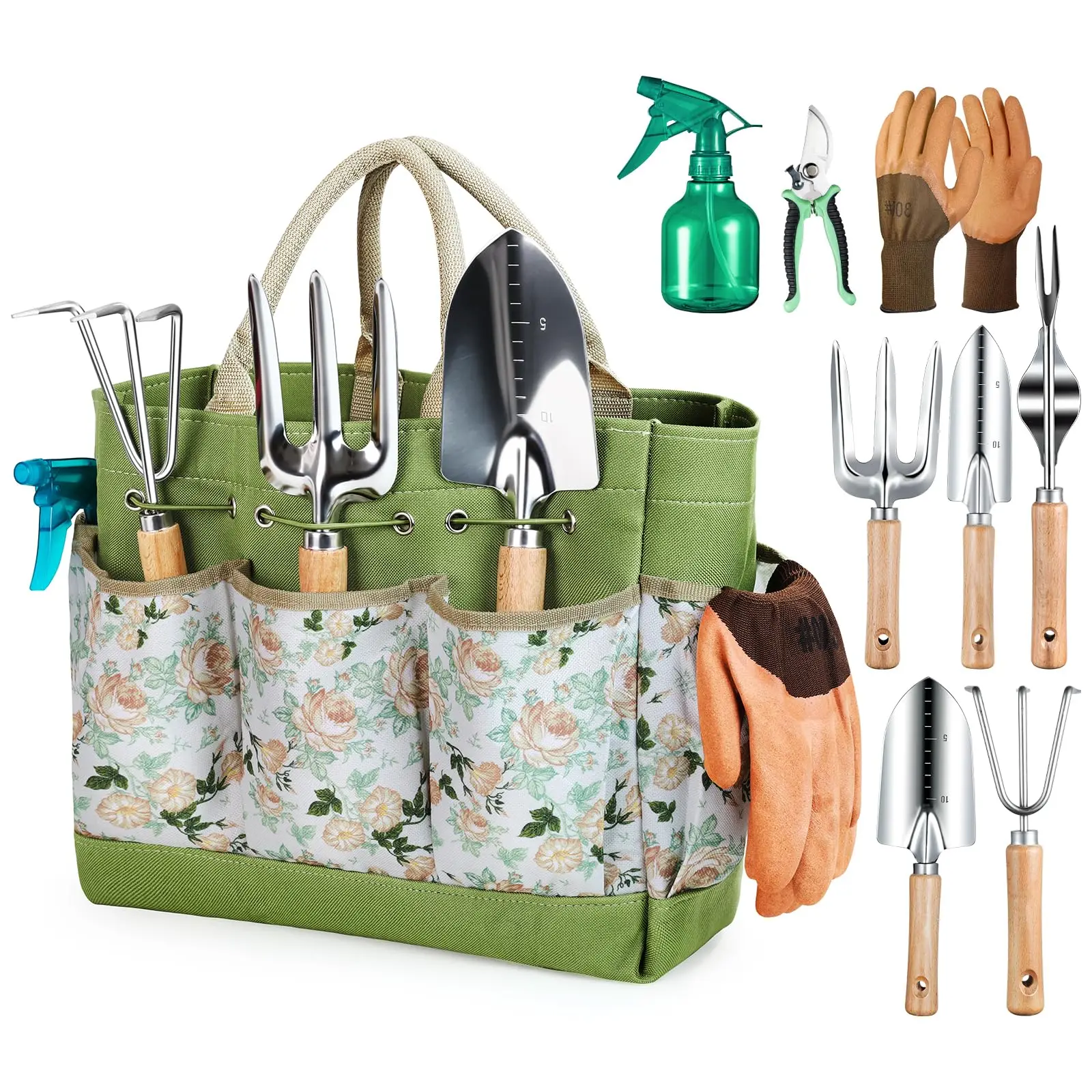 Spade Digging Fork - Ensemble d'outils manuels de jardin en